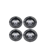 Premium Glass & Metal Round Mini Tray